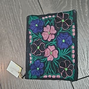 Altiplano small floral embroidered bag